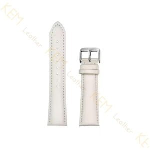 Dây Đồng Hồ Da Bò Italy Movado Màu Trắng MS31 – Chất Liệu Da Bò Cao Cấp Tương Thích Tất Cả Các Phiên Bản Đồng Hồ Movado